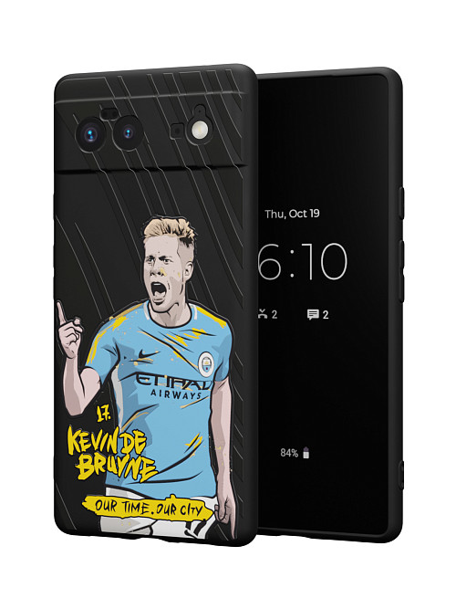 Силиконовый чехол для Google Pixel 6 "NOVEL: Kevin de Bruyne"