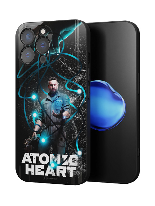 Силиконовый чехол для Apple iPhone 15 Pro Max "Atomic Heart: ХРАЗ"