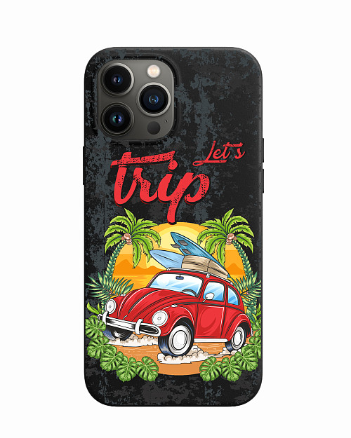 Силиконовый чехол для Apple iPhone 13 Pro Max Volkswagen Beetle