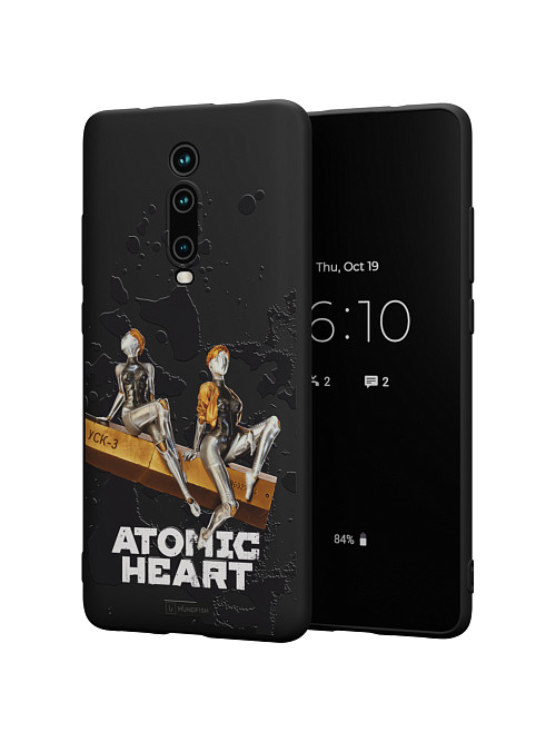 Силиконовый чехол для Xiaomi Redmi K20 "Atomic Heart: Боевые близняшки"