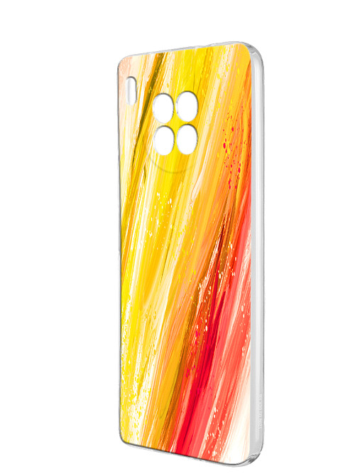 Силиконовый чехол для Huawei Nova 8i Масляные краски