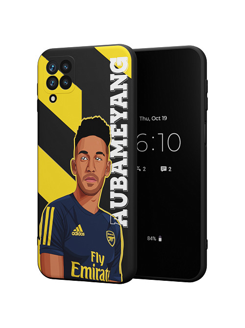 Силиконовый чехол для Samsung Galaxy A22 (4G) "NOVEL: Boateng"