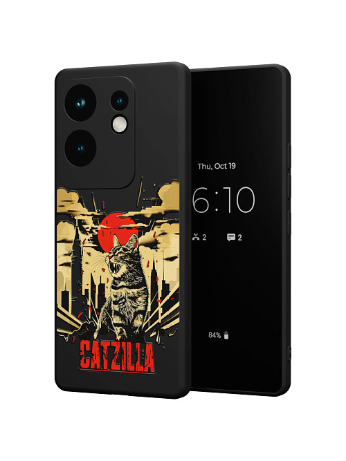 Силиконовый чехол для Infinix Zero 30 (4G) "Catzilla"