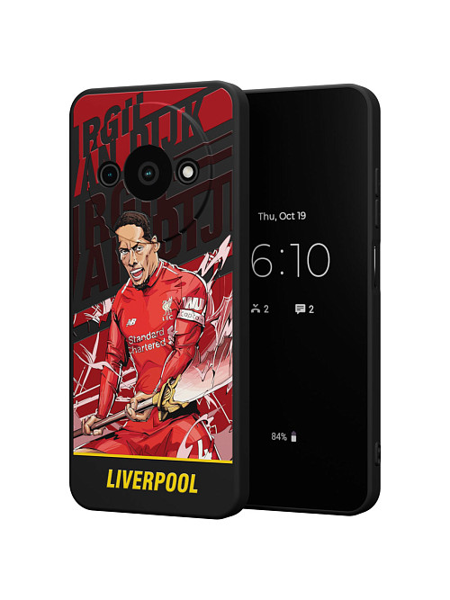 Силиконовый чехол для Xiaomi Redmi A3 "NOVEL: Liverpool"