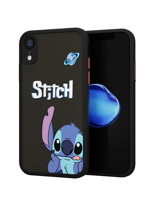 Противоударный чехол для Apple iPhone Xr "NOVEL: Stitch planet"