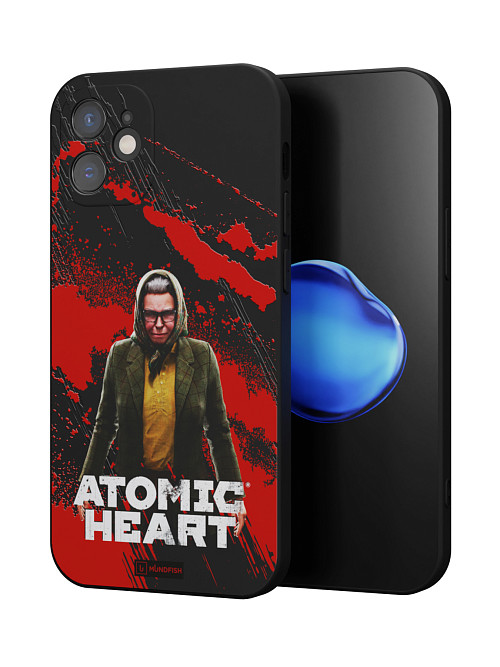 Силиконовый чехол для Apple iPhone 12 Mini "Atomic Heart: Баба Зина"