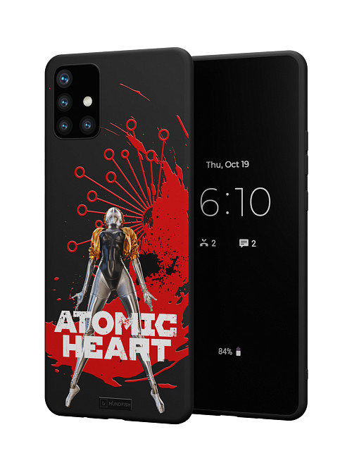 Силиконовый чехол для Samsung Galaxy A51 (4G) "Atomic Heart: Правая близняшка"