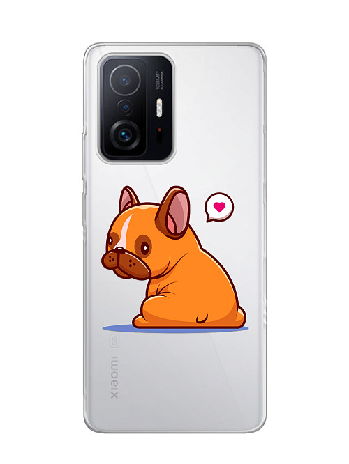 Силиконовый чехол для Xiaomi 11T Мечта собаки