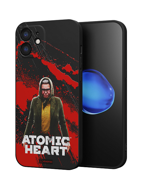 Силиконовый чехол для Apple iPhone 12 "Atomic Heart: Баба Зина"