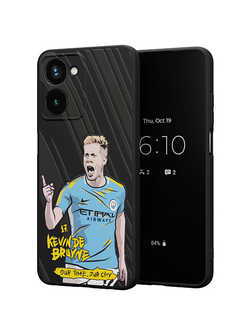 Силиконовый чехол для realme 10 (4G) "NOVEL: Kevin de Bruyne"