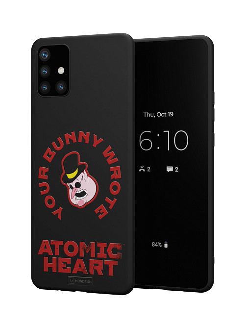 Силиконовый чехол для Samsung Galaxy A51 (4G) "Atomic Heart: Капиталист"