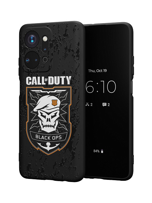 Силиконовый чехол для Honor X7a "NOVEL: Call of Duty"