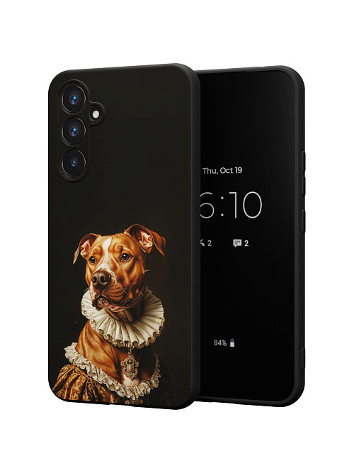 Силиконовый чехол для Samsung Galaxy A54 (5G) "Собака аристократ"