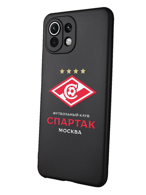 Силиконовый чехол для Xiaomi Mi 11 Lite "ФК Спартак Москва"