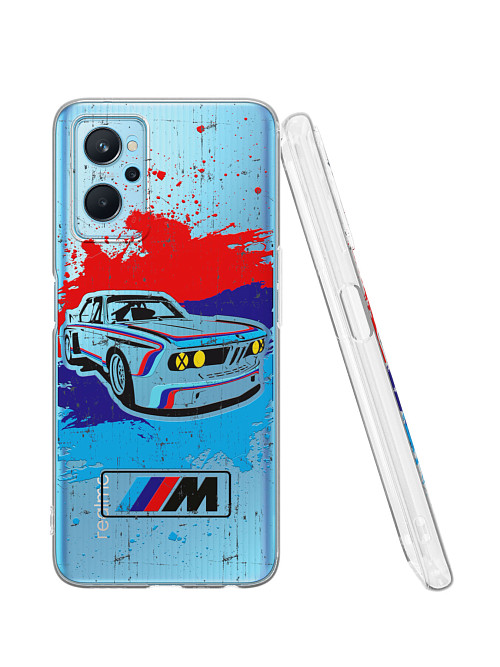 Силиконовый чехол для Realme 9i "BMW"