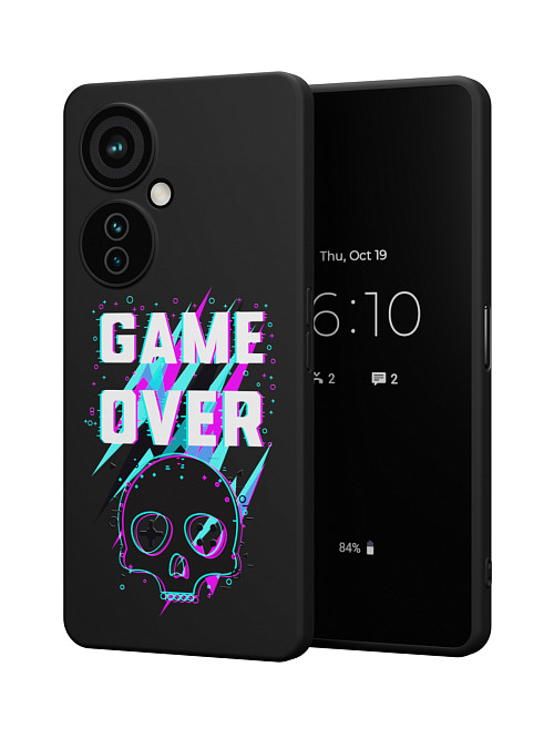 Силиконовый чехол для OnePlus Nord CE 3 Lite (5G) "Game over"