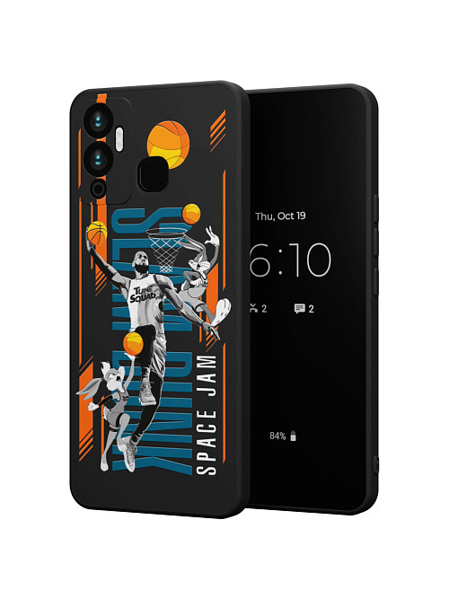 Силиконовый чехол для Infinix Hot 12 Play "NOVEL: Slam Dunk"