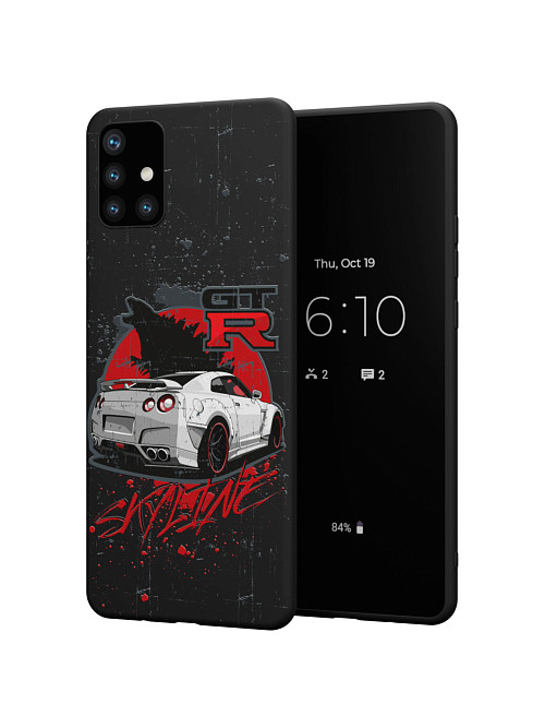 Силиконовый чехол для Samsung Galaxy A51 (4G) "Nissan SKYLINE GTR"