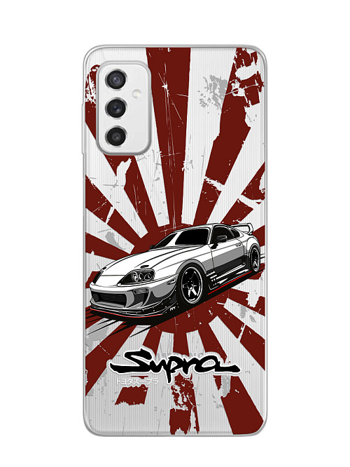 Силиконовый чехол для Samsung Galaxy M52 (5G) Toyota Supra