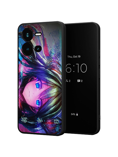 Силиконовый чехол для Vivo V25E "Hatsune Miku"