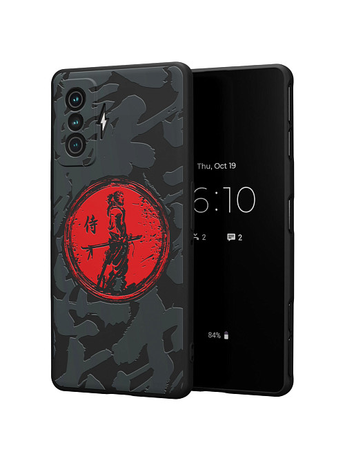 Силиконовый чехол для Xiaomi Redmi K50 Gaming Edition "Ронин"