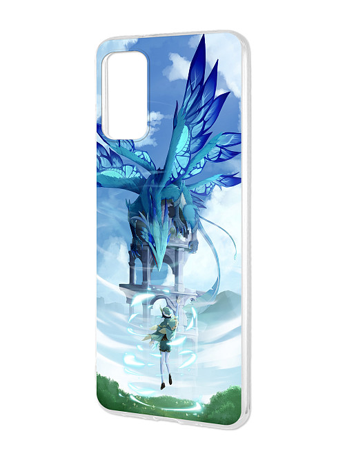 Силиконовый чехол для Samsung Galaxy S20 Plus "Genshin Impact: Венти"