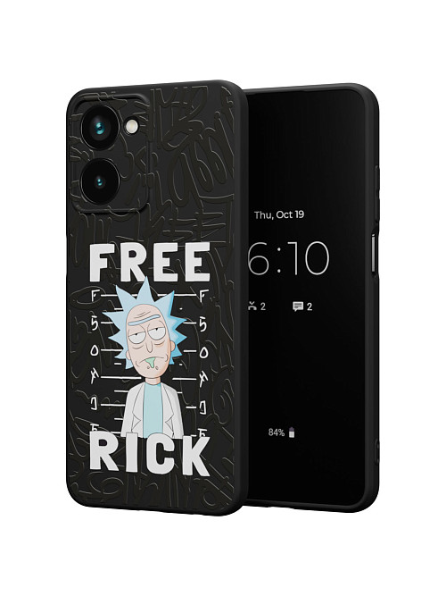 Силиконовый чехол для realme 10 (4G) "NOVEL: Free Rick"