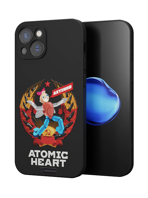 Силиконовый чехол для Apple iPhone 15 Plus "Atomic Heart: Dixie"