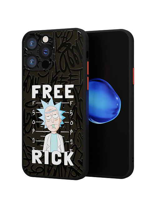 Противоударный чехол для Apple iPhone 14 Pro Max "NOVEL: Free Rick"