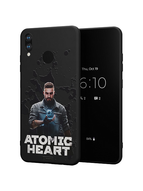 Силиконовый чехол для Honor 8X (2018) "Atomic Heart: Товарищ Нечаев"