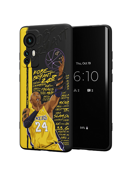 Силиконовый чехол для Xiaomi 12X "NOVEL: Kobe Bryant"