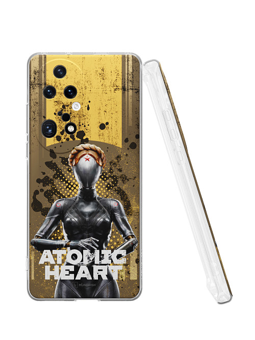 Силиконовый чехол для Huawei P50 Pro "Atomic Heart: Левая близняшка"