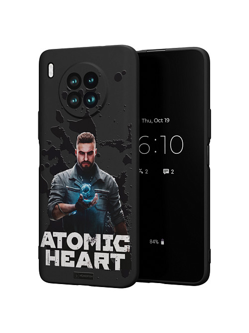 Силиконовый чехол для Huawei Nova 8i "Atomic Heart: Товарищ Нечаев"
