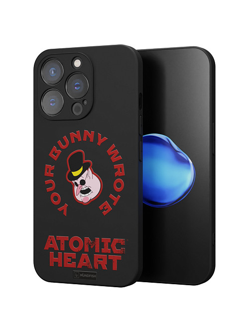 Силиконовый чехол для Apple iPhone 14 Pro "Atomic Heart: Капиталист"