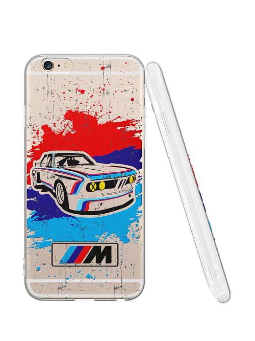 Силиконовый чехол для Apple iPhone 6 "BMW"