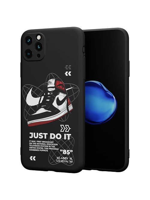 Силиконовый чехол для Apple iPhone 11 Pro Max "NOVEL: Just Do It"