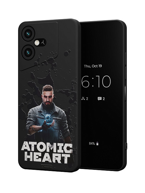 Силиконовый чехол для Tecno Pova Neo 3 "Atomic Heart: Товарищ Нечаев"