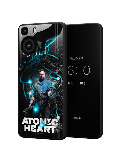 Силиконовый чехол для Huawei P60 "Atomic Heart: ХРАЗ"