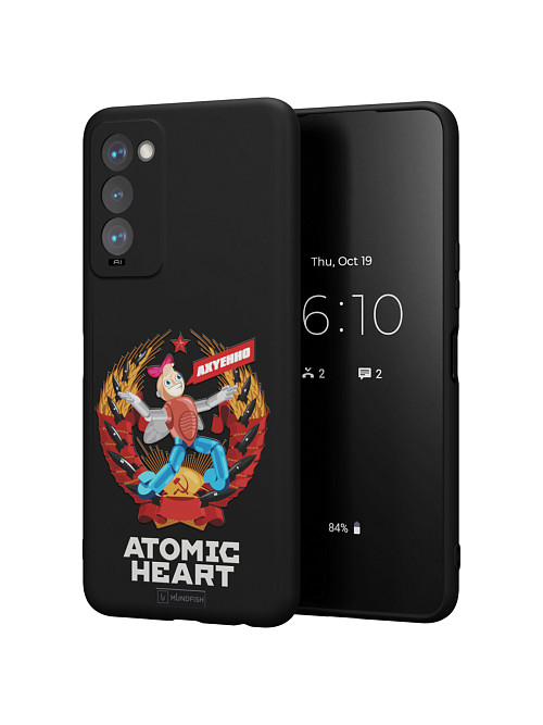 Силиконовый чехол для Tecno Camon 18/Camon 18T "Atomic Heart: Dixie"