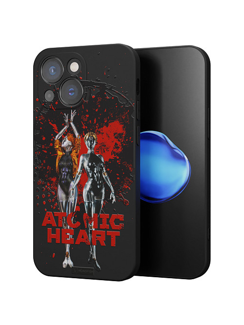 Силиконовый чехол для Apple iPhone 13 Mini "Atomic Heart: Близняшки"