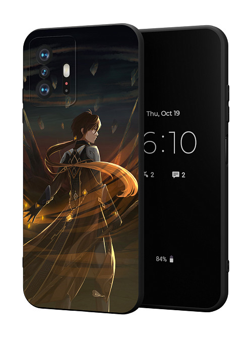 Силиконовый чехол для Xiaomi 11T "Genshin Impact: Чжун Ли"