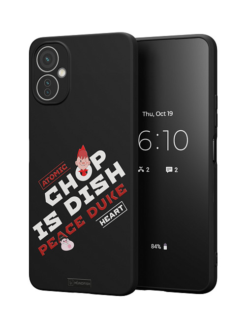 Силиконовый чехол для Tecno Camon 19 Neo "Atomic Heart: Peace Duke"