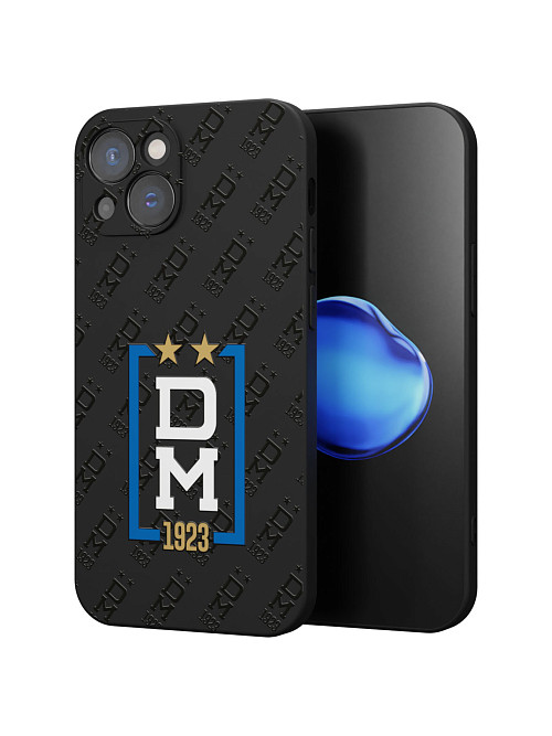 Силиконовый чехол для Apple iPhone 15 Plus "Динамо: Dynamo Moscow 1923"