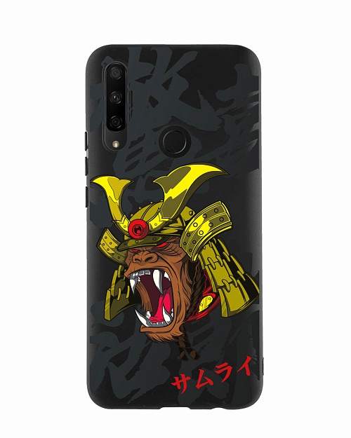 Силиконовый чехол для Honor 9X "Samurai Kong"