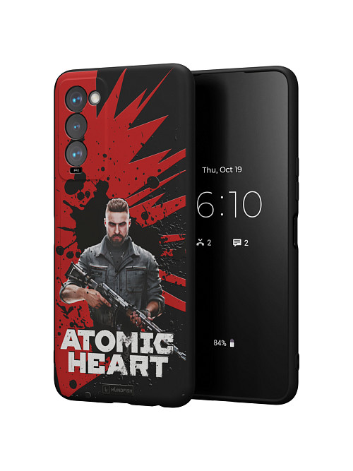 Силиконовый чехол для Tecno Camon 18/Camon 18T "Atomic Heart: Майор Нечаев"