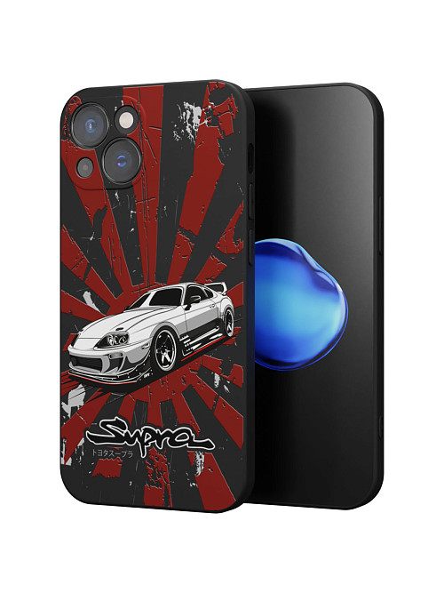 Силиконовый чехол для Apple iPhone 13 "Тойота Супра" Силиконовый чехол для Apple iPhone 13 "Тойота Супра"