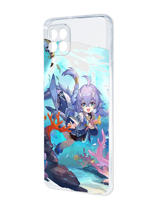 Силиконовый чехол для Samsung Galaxy A22 (4G) "Honkai: Байлу" Силиконовый чехол для Samsung Galaxy A22 (4G) "Honkai: Байлу"
