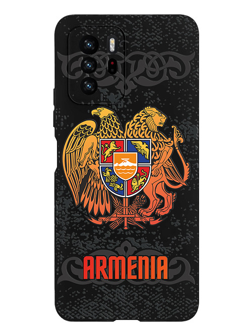 Силиконовый чехол для Poco X3 GT Герб Армении