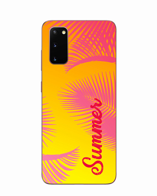 Силиконовый чехол для Samsung Galaxy S20 Summer