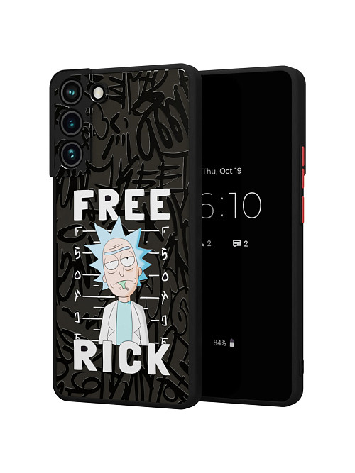 Противоударный чехол для Samsung Galaxy S22+ (5G) "NOVEL: Free Rick"